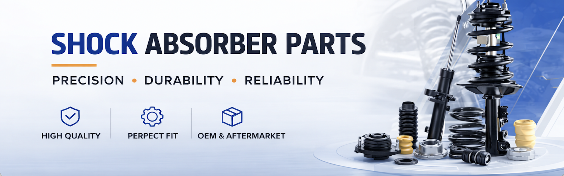 गुणवत्ता सदमे अवशोषक भागों कारखाना