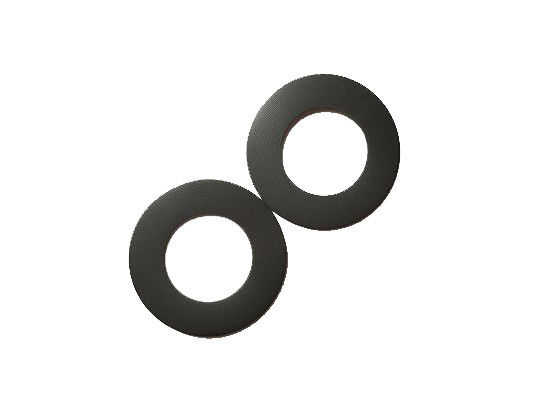 कम घर्षण गुणांक PTFE वॉशर रिंग