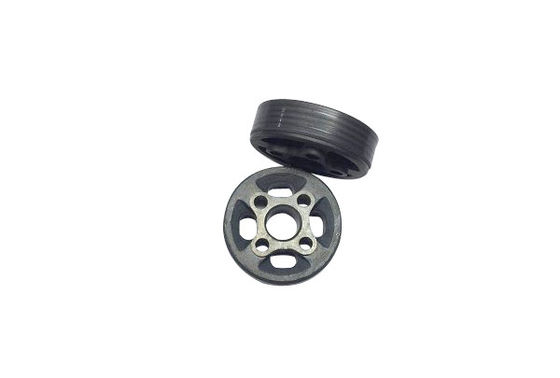 ऑटोमोटिव फ्रंट शॉक्स में लागू अच्छे सील के साथ कठोरता 60HRB PTFE बैंडेड पिस्टन